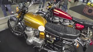 Salon Moto Legende 2019  exposition Honda CB750 Four [upl. by Crystal]