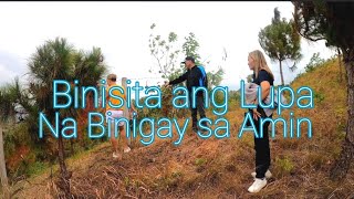 Binisita ang Lupa na Binigay sa Amin  Barcelo Mix Vlog fypシ゚ viral farmlot subscribe [upl. by Nednyl]