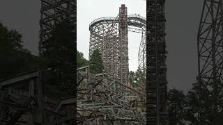 Worlds Tallest Wood Coaster  Wildfire at Kolmarden Zoo [upl. by Cassidy135]