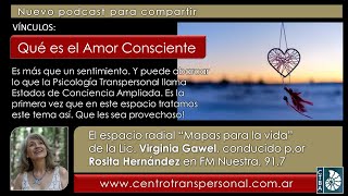 Virginia Gawel ¿QUÉ ES EL AMOR CONSCIENTE [upl. by Ylas266]