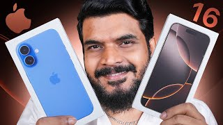 iPhone 16 Series Unboxing amp initial impressions in Telugu [upl. by Noyart]