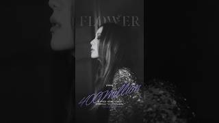 JISOO  꽃FLOWER MV HITS 400 MILLION VIEWS [upl. by Rochus]