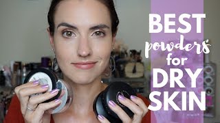 Best Powders for DRY SKIN  The Best Makeup For Dry Skin Series Part 4 [upl. by Tootsie]