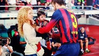 Shakira y Milan apoyan a Pique las mejores imagenes [upl. by Kevan]