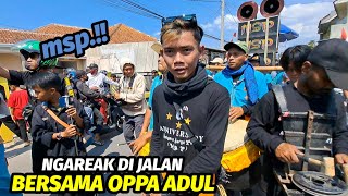 NGAREAK DI JALAN KUDA LUMPING MSP MUTYARA SURYA PUTRA‼️ DI SAPAN SUMBERSARI💥 [upl. by Adnomal951]