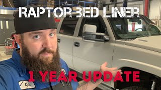 RAPTOR BEDLINED DURAMAX  ONE YEAR UPDATE [upl. by Madelaine]