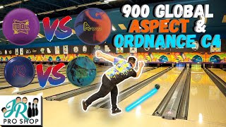 900 GLOBAL ASPECT AND ORDNANCE C4  Bowling Ball Review  IDOL AND IQ TOUR REPLACEMENT [upl. by Orianna]