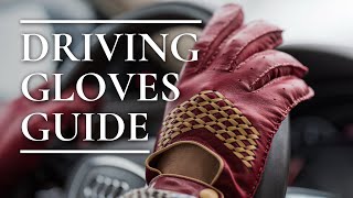 Driving Gloves Guide  How To Spot a Quality Handmade Mens Leather Pair For Your Race Car [upl. by Neelram]