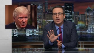 John Oliver slams Trumps sacrifices [upl. by Refitsirhc742]