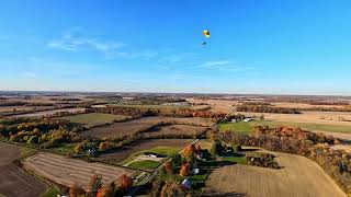 Powered Parachutes Ohio Fall Colors From 500 Feet [upl. by Asaret]