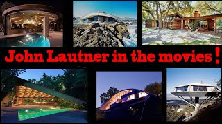 All John Lautner Houses used in movies Compilation of all moviescenes [upl. by Gehman]