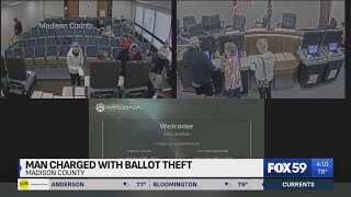 Former Republican candidate charged with stealing Madison County election ballots [upl. by Francklin]