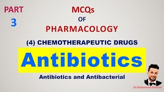 Antibiotics and Antibacterial agents part3 MCQs  pharmacology [upl. by Hsitirb65]