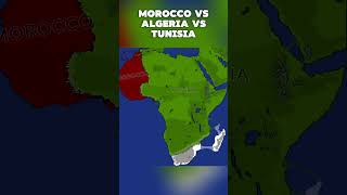 Morocco vs Algeria vs Tunisia countryballs mapping battleroyale morocco algeria tunisia [upl. by Maleeny506]