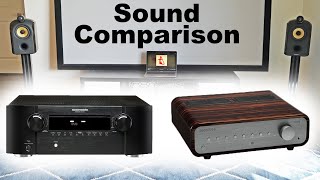 Peachtree Nova 150 vs Marantz  Sound Comparison [upl. by Ahsirak]