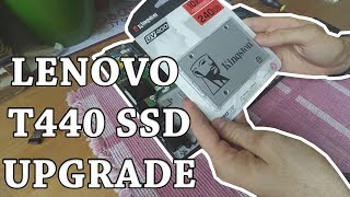 Lenovo T440 SSD upgrade  UP TO 500 SPEED BOOST [upl. by Mylander]