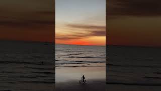 sandiego beach sunset california sunsetsurf sky ocean travel fall november [upl. by Okimuy430]