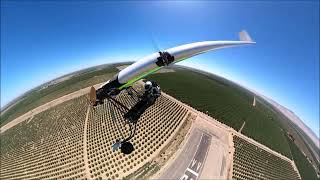 Electric Powered Millennium Hang Glider with Samsung 40T 21700 cells [upl. by Modnarb247]