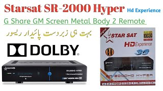 Starsat SR2000 Hyper HD Experience  17 Serial Complete Box Review 2023 [upl. by Euqinommod]