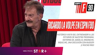 quotEL TORNEO CON BOCA LO PERDÍ YOquot Ricardo La Volpe y UNA VISITA HISTÓRICA a los estudios de ESPNF90 [upl. by Nemracledairam176]