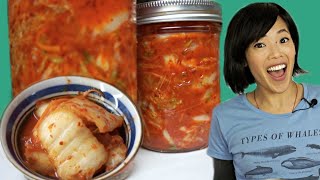 My FAVORITE KIMCHI Recipe  A Small Batch DIY  FERMENTED [upl. by Enirehtacyram]