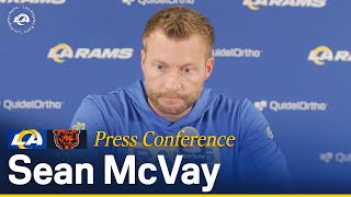 Sean McVay Recaps Loss To Bears Discusses Areas Of Improvement Heading Into Week 5 [upl. by Namie]