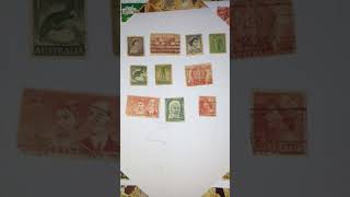 Old postage stamps [upl. by Yrok]