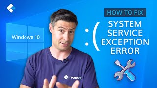 How To Fix System Service Exception Windows 10  11 [upl. by Ostler]