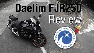 Daelim VJF250 Review  Ninja 250 Competitor [upl. by Esital]