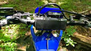 Yamaha WR 450F in hard enduro terrain Part two did it make it [upl. by Saudra]