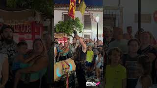 Live falconry shows with trained birds of prey Benalmádena pueblo 2024 [upl. by Irelav]