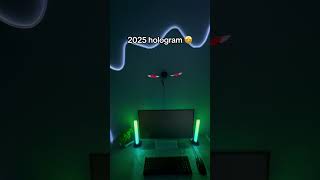 1997 Hologram vs 2025 😳 ledlights led anime shorts [upl. by Ennahgiel]