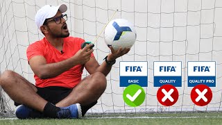 നല്ല ഫൂട്ബോൾ എങ്ങിനെ തിരിച്ചറിയാം Kipsta Football Review  FIFA Standards [upl. by Anos]