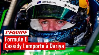 Formule E  La victoire de Nick Cassidy à Dariya le résumé [upl. by Holloway4]