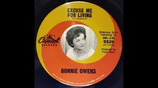 MISS BONNIE OWENS Excuse Me For Living  Capitol 5529  1965 [upl. by Zerline]