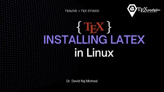 How to install LaTeX in Linux  TexLive  TexStudio [upl. by Otila]