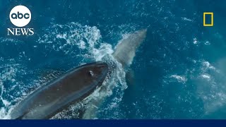 Orca takes down a great white shark on camera [upl. by Jarietta542]