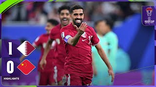 Full Match  AFC ASIAN CUP QATAR 2023™  Qatar vs China PR [upl. by Tse]