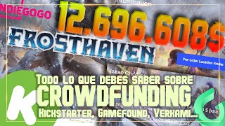 Qué es y cómo funciona Kickstarter Gamefound y otras plataformas de Crowdfunding y Micromecenazgo [upl. by Emixam675]