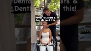 Dental Hygienists amp Dentists Need This chiropractor cracks adjustment [upl. by Jevon]