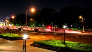 Metro Manila Night Time lapse [upl. by Helban]