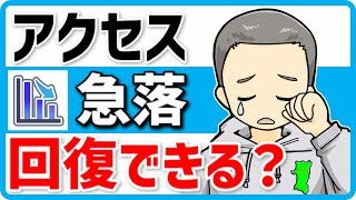 ブログのアクセスが急に減った理由5選！復活させる方法はあるの？ [upl. by Korff]