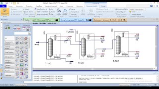 Separation of ethyl acetate ethanol mixture using aspen HYSYS with the help of Furfural [upl. by Ihtak]