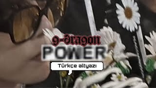 gdragon  power türkçe altyazı [upl. by Dawn]