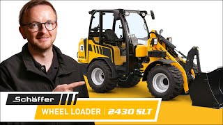 Schäffer Wheel Loader 2430 SLT – Walkaround EN [upl. by Owades]