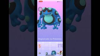 Evoluindo para Seismitoad pokemongo [upl. by Hendrick]