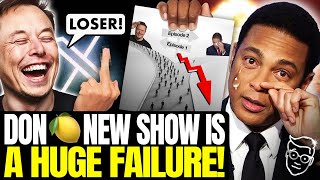 FAIL Don Lemons New Show FLOPS Lemon Has Unhinged Public MELTDOWN  Accuses Elon of RACISM 🤣 [upl. by Lenor]