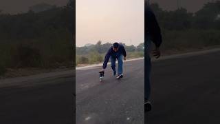 bekar hai 😱😱 skateroadskating rollerblading [upl. by Aihsenet]