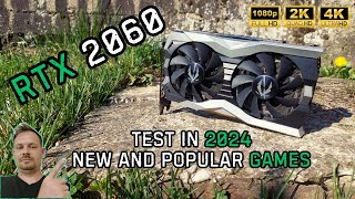 RTX 2060 6gb  Test in 45 New and Popular Games in 2024  R5 7600X  DLSS RT  How does it perform [upl. by Lynnea]