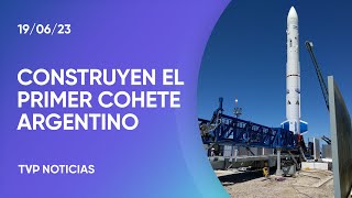 Estación Tronador II construyen el primer cohete argentino [upl. by Neyr]